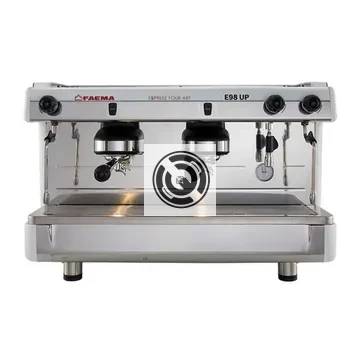 Faema E98 UP S/2 Yarı Otomatik Espresso Kahve Makinesi, 2 Gruplu, Beyaz